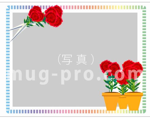 １５）バラの花束と鉢植え